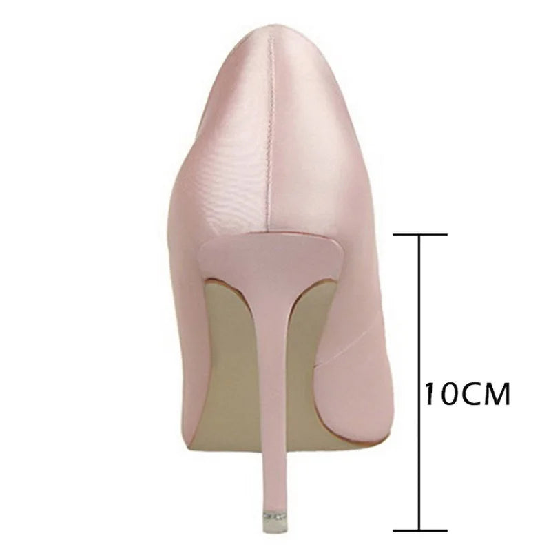 Rhinestone Women Pumps Stiletto Women Shoes Sexy High Heel