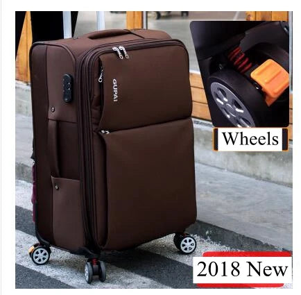 Travel Suitcases 20/22/24 Inch Rolling Luggage Unisex Business Waterproof Travel Bag Luggage Trolley