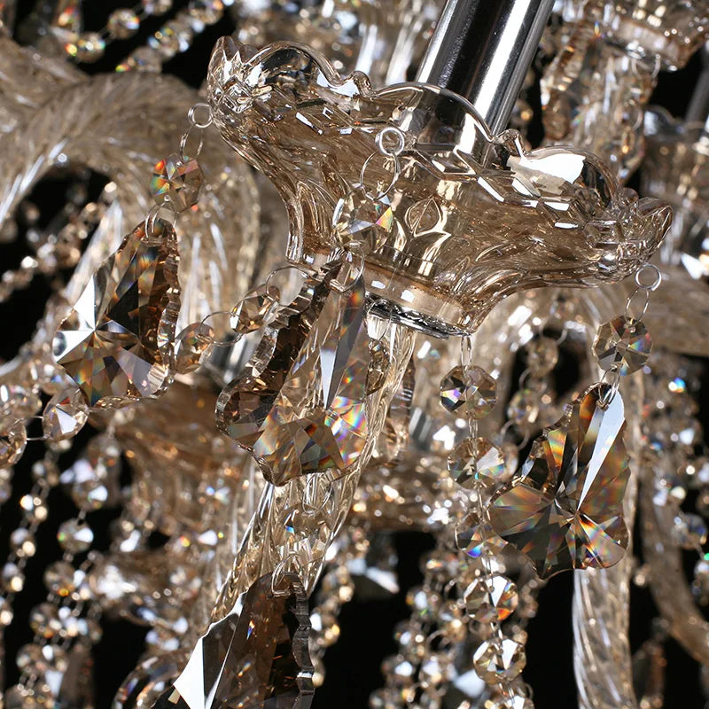Modern Luxury Crystal Led Chandelier