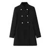 Women's Autumn Elegant Button-decorated Double-breasted Coat Jacket