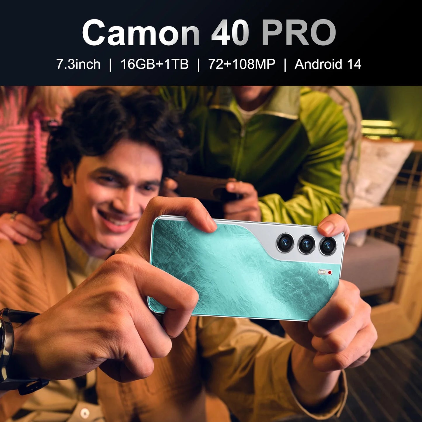 Original Camon 40 Pro Power Techno 1TB 6800mAh 108MP Octa-Core 6.2inch 5G Android Smartphone 12+256GB/512GB Mobile Phone