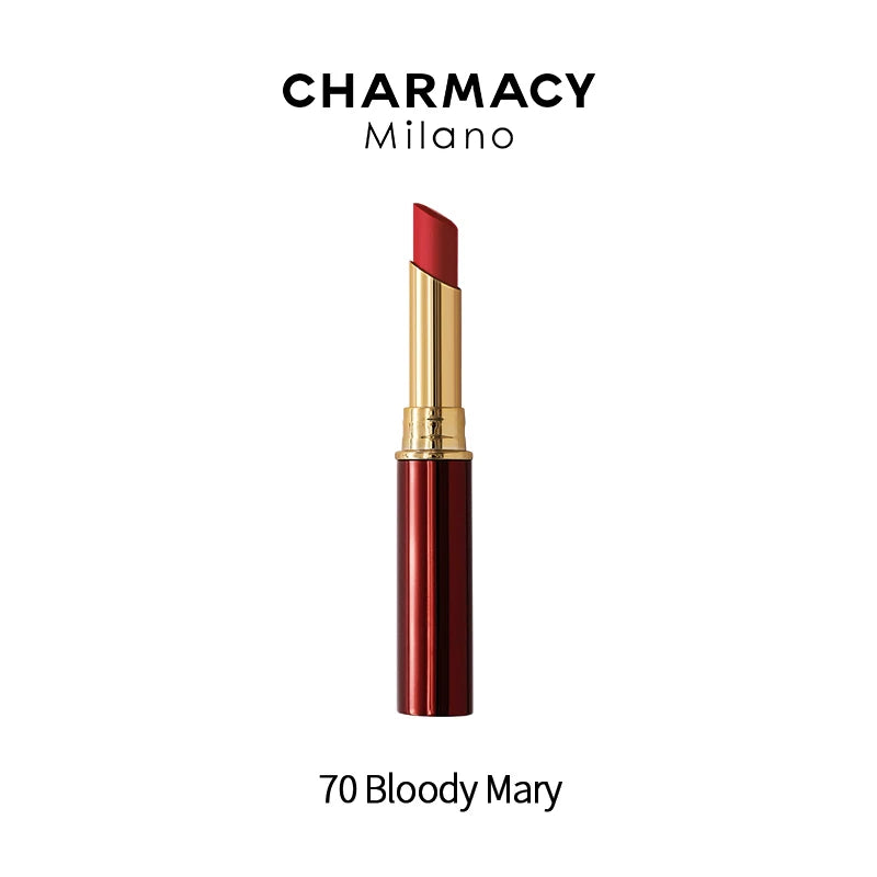 CHARMACY Waterproof Velvet Lipstick 16 Colors Long-Lasting Matte Water-Resistant