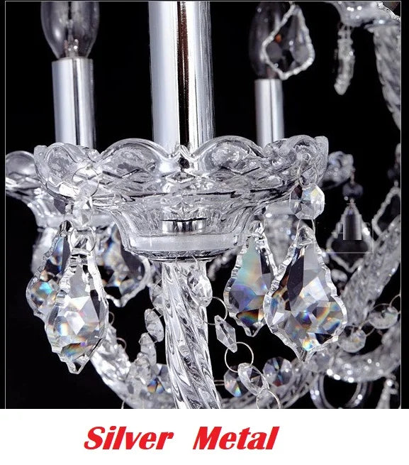 Modern Tiffany Crystal Chandelier Living Room