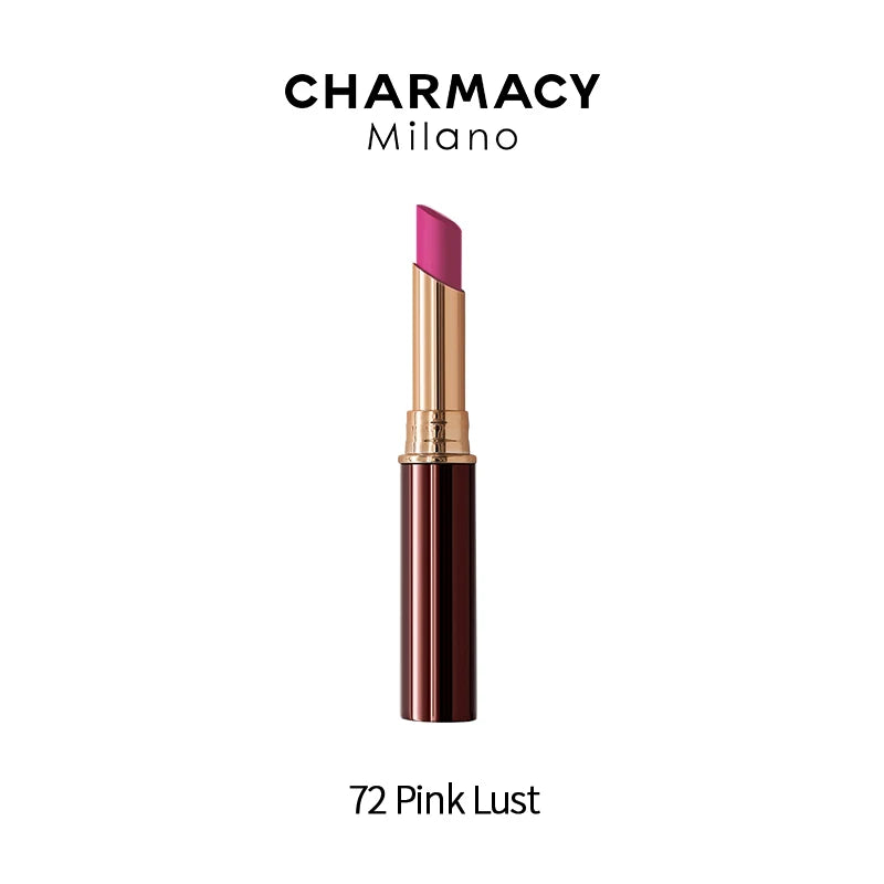 CHARMACY Waterproof Velvet Lipstick 16 Colors Long-Lasting Matte Water-Resistant