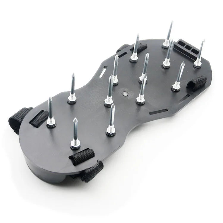 Lawn Aerator Spikes Shoes Sandals with 5 Adjustable Straps, Universal Size for All Shoes