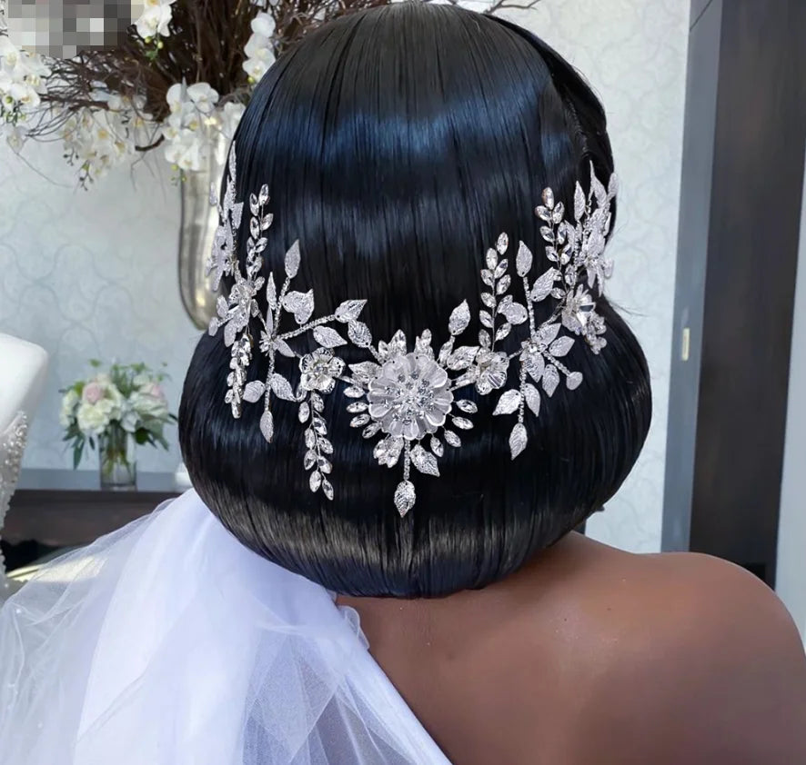 Luxury Wedding Bridal Rhinestone Headdress Hair Accessories