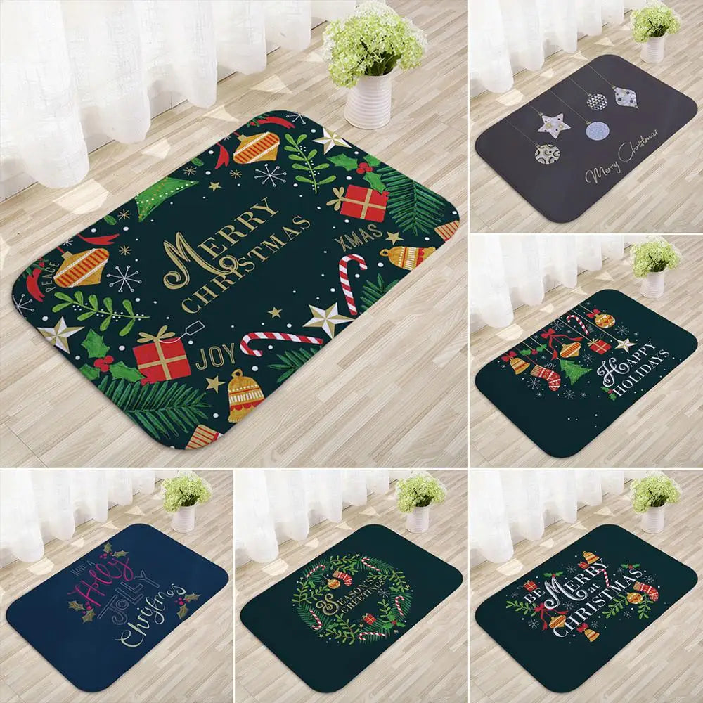 Christmas Decor Santa Claus Door Mat
