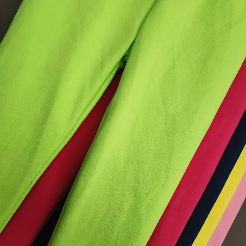 Solid Color Pants For Girls Stretch Skinny Leggings