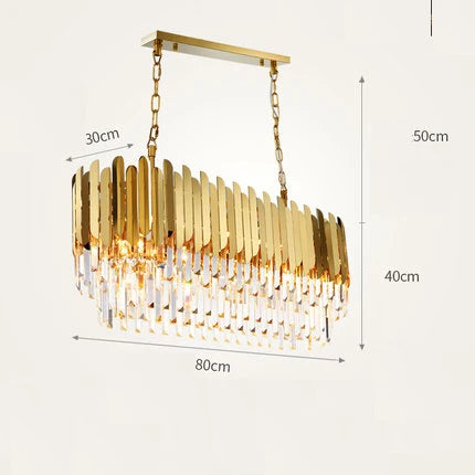 Gold Silver Desinger Dimmable LED Chandelier Lighting Hanging Lamps Lustre Suspension