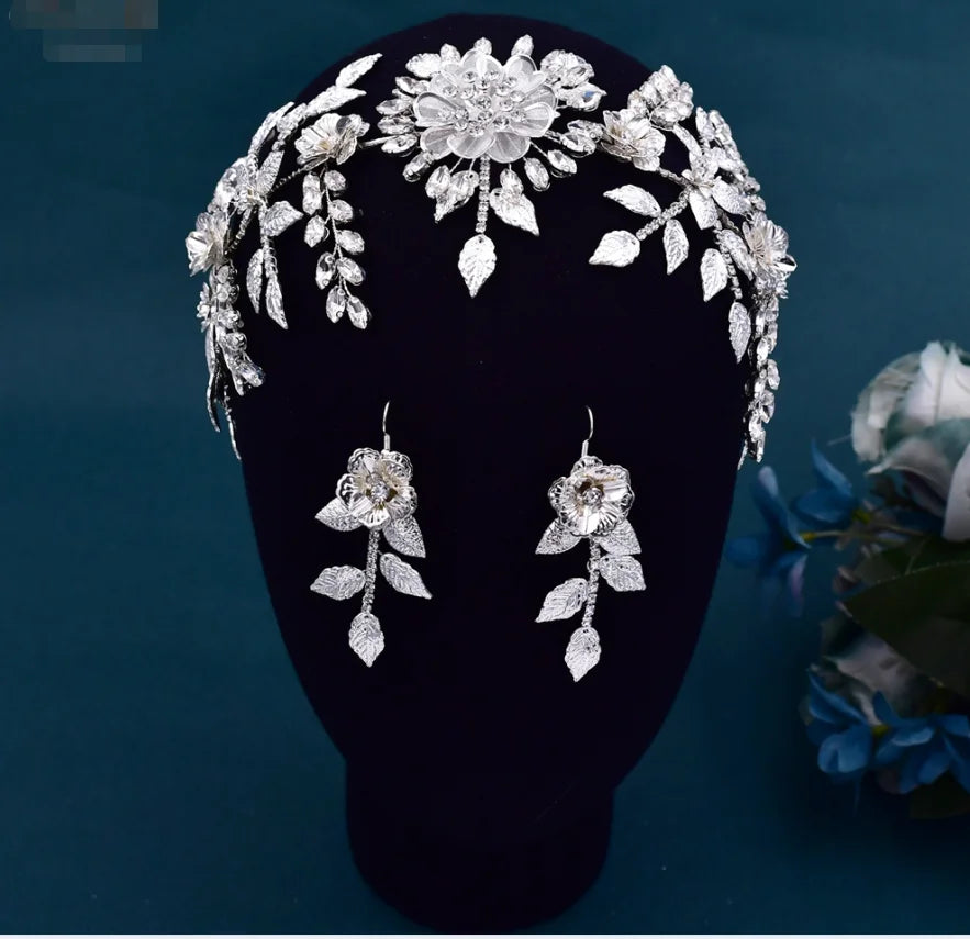 Luxury Wedding Bridal Rhinestone Headdress Hair Accessories