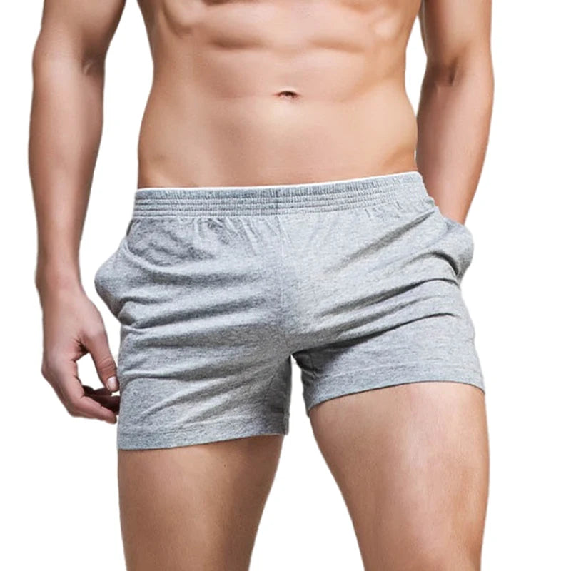 Superbody Breathable Men's Underwear Boxer Shorts Men Pajamas Soft Comfortable Shorts Men Boxers Lounge Sleep Wear