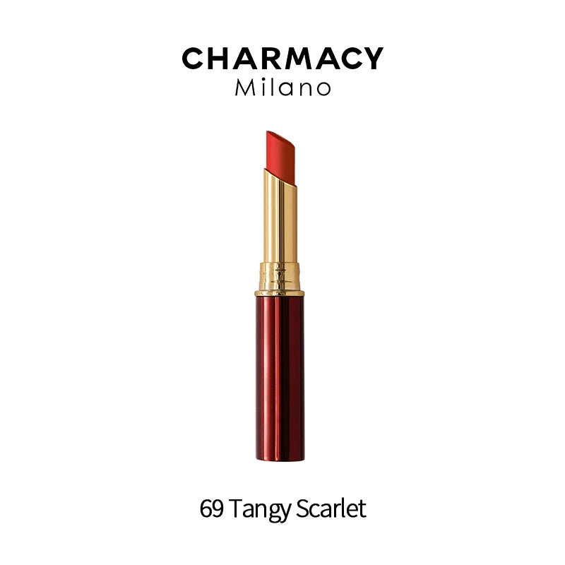 CHARMACY Waterproof Velvet Lipstick 16 Colors Long-Lasting Matte Water-Resistant