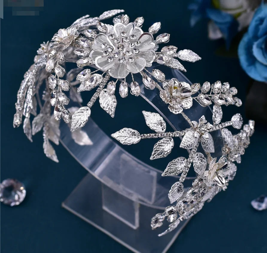 Luxury Wedding Bridal Rhinestone Headdress Hair Accessories