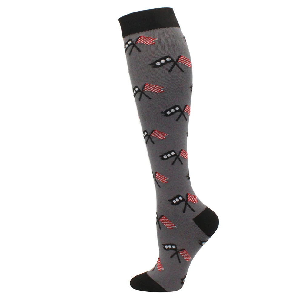Running Compression Stockings Pressure Nursing Socks For Edema, Diabetes, Varicose Veins, Blood Circulation Sports Socks