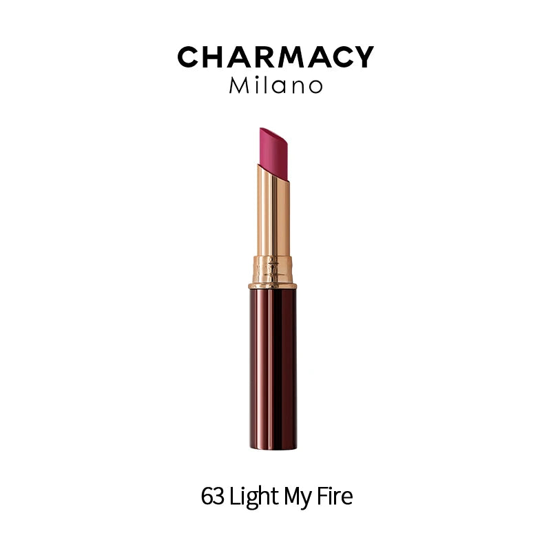 CHARMACY Waterproof Velvet Lipstick 16 Colors Long-Lasting Matte Water-Resistant