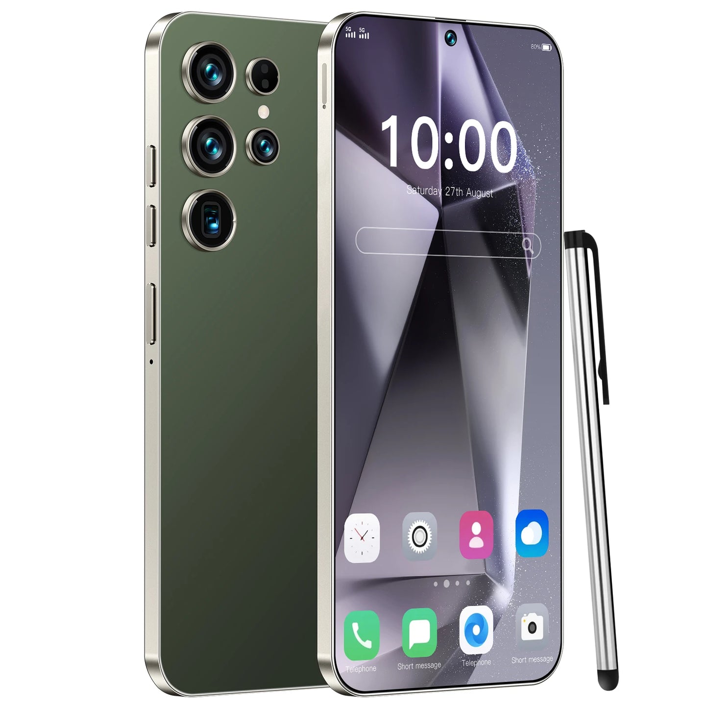 2025 New Original S26 Ultra Smartphones 16GB+1TB 5G Dual SIM Mobile Phone with HD Face Unlock Android 14 Deca Core CPU Spanish
