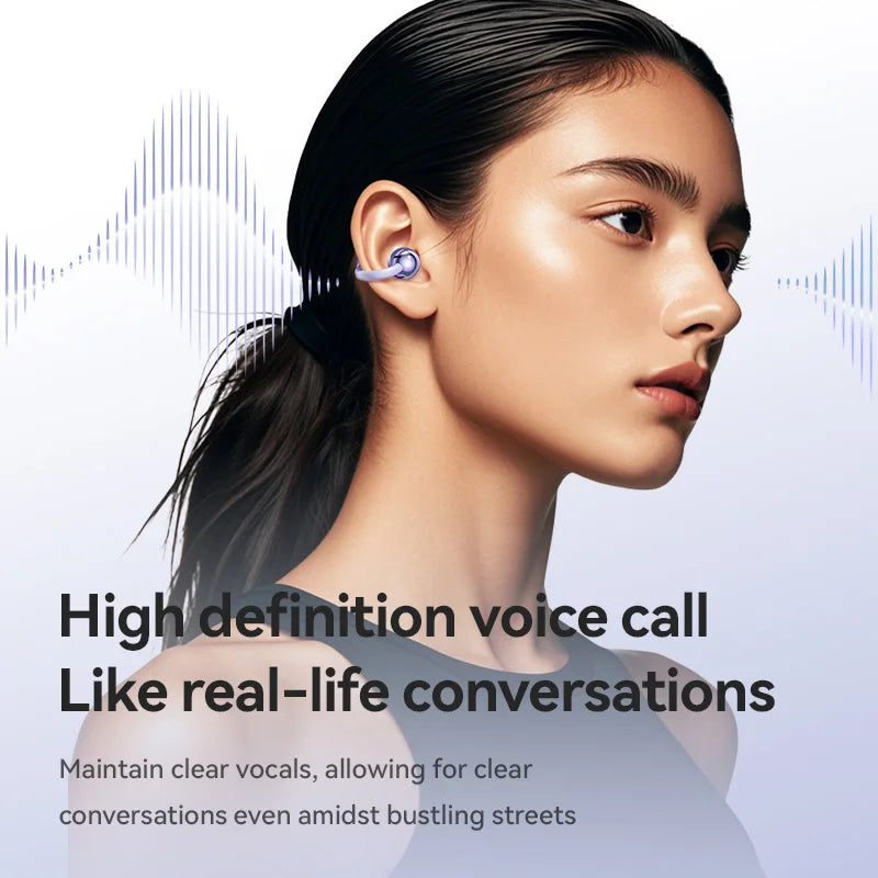 OEM ODM Wireless Headset M47 Earclip Waterproof Noise Cancelling Headphones Sporty TWS Earphones Running Earbuds for Phone