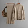Women's Two-Piece Winter Set Knit Sweater & Pants