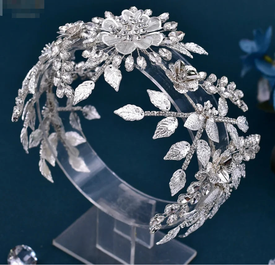 Luxury Wedding Bridal Rhinestone Headdress Hair Accessories