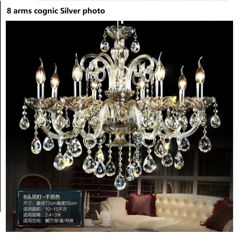 Luxury Large Crystal Chandelier Home Decoration Lighting Fixture