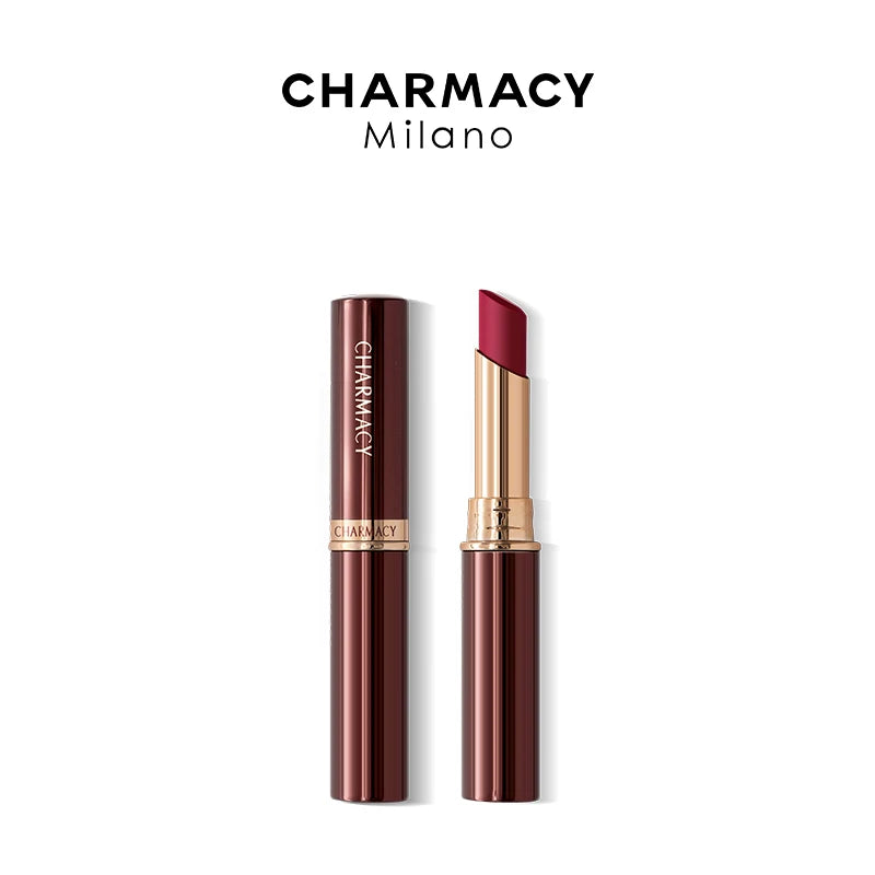 CHARMACY Waterproof Velvet Lipstick 16 Colors Long-Lasting Matte Water-Resistant