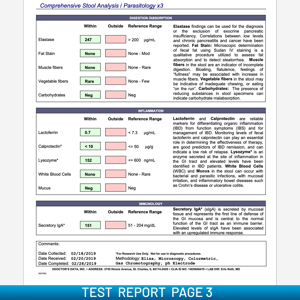 Complete Gut Bacteria & Parasite Test (Consult Not Included)