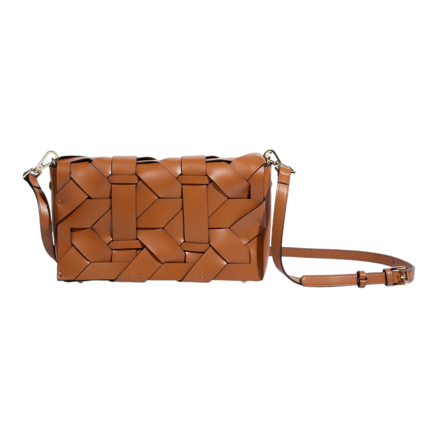 THE ZENOBIA WOVEN CLUTCH BAG