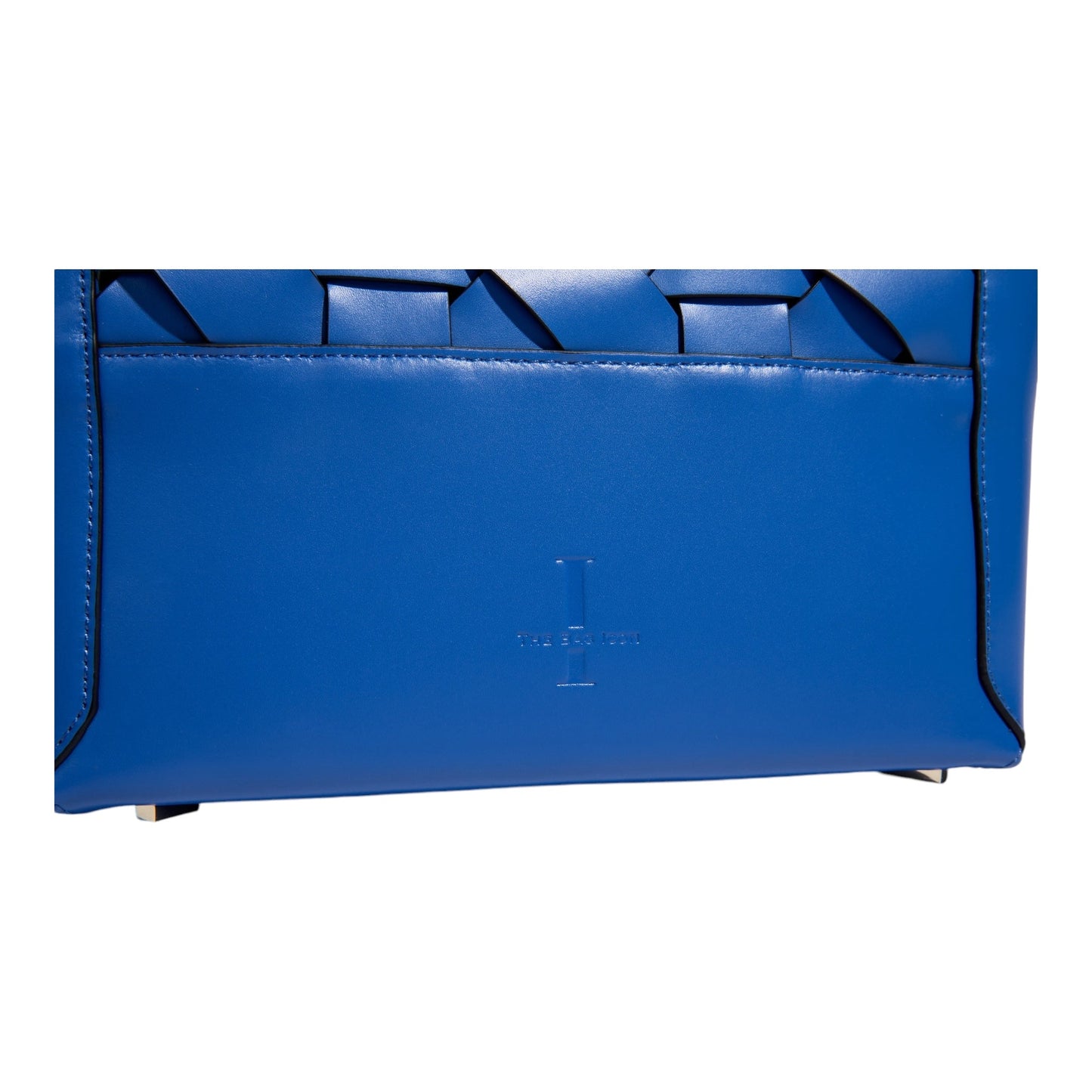 THE ZENOBIA WOVEN CLUTCH BAG