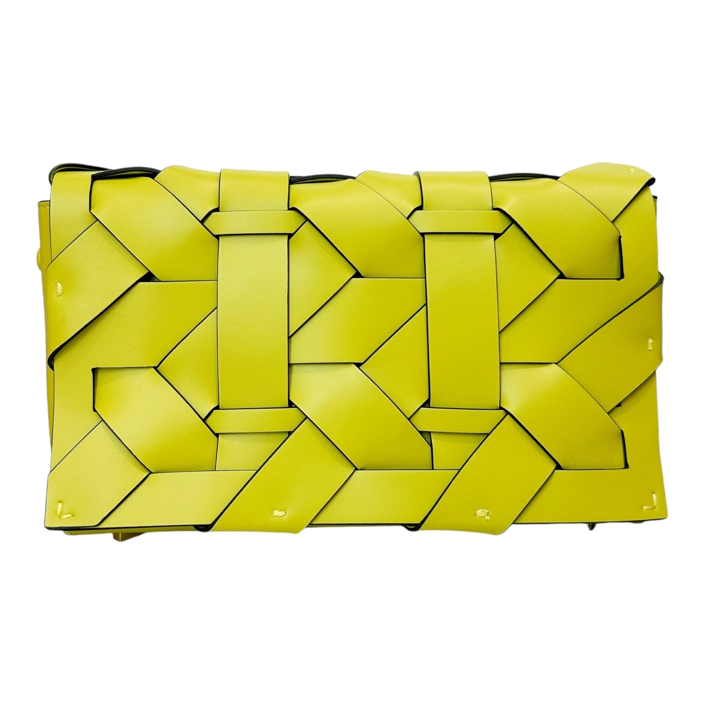 THE ZENOBIA WOVEN CLUTCH BAG
