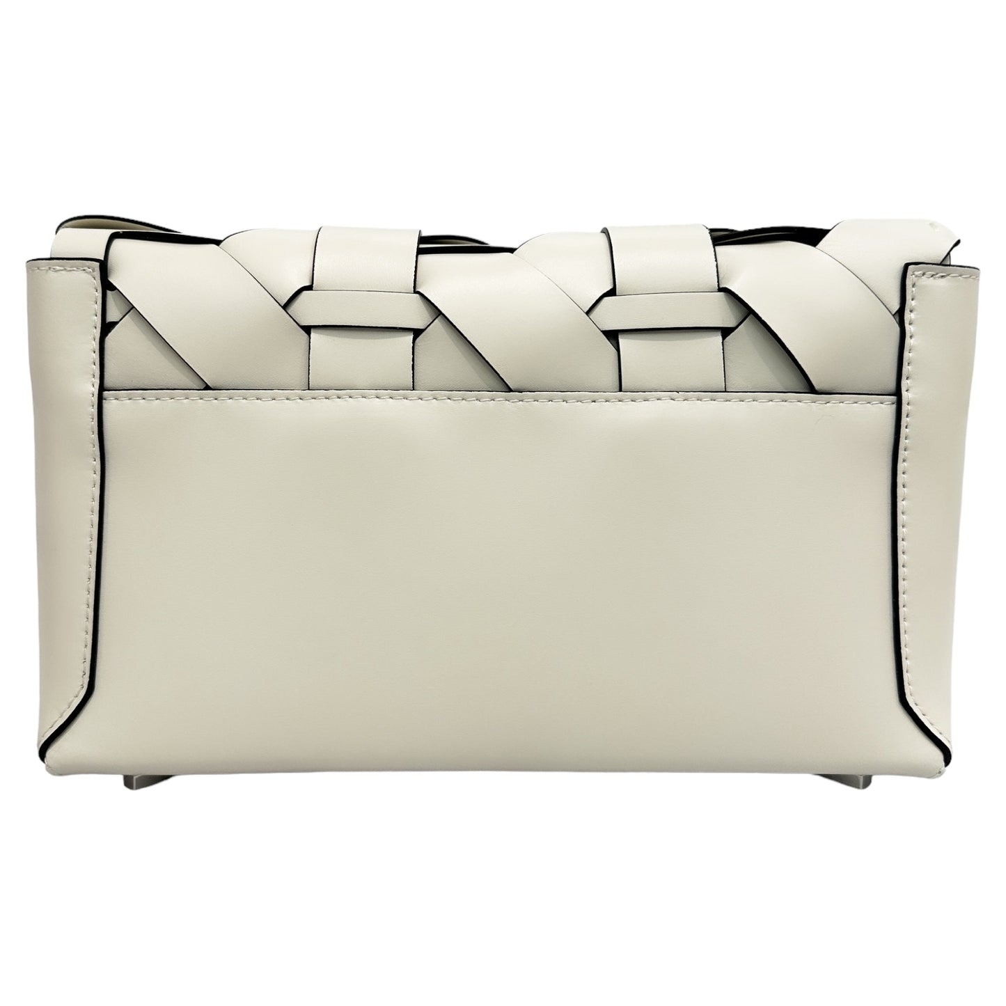 THE ZENOBIA WOVEN CLUTCH BAG
