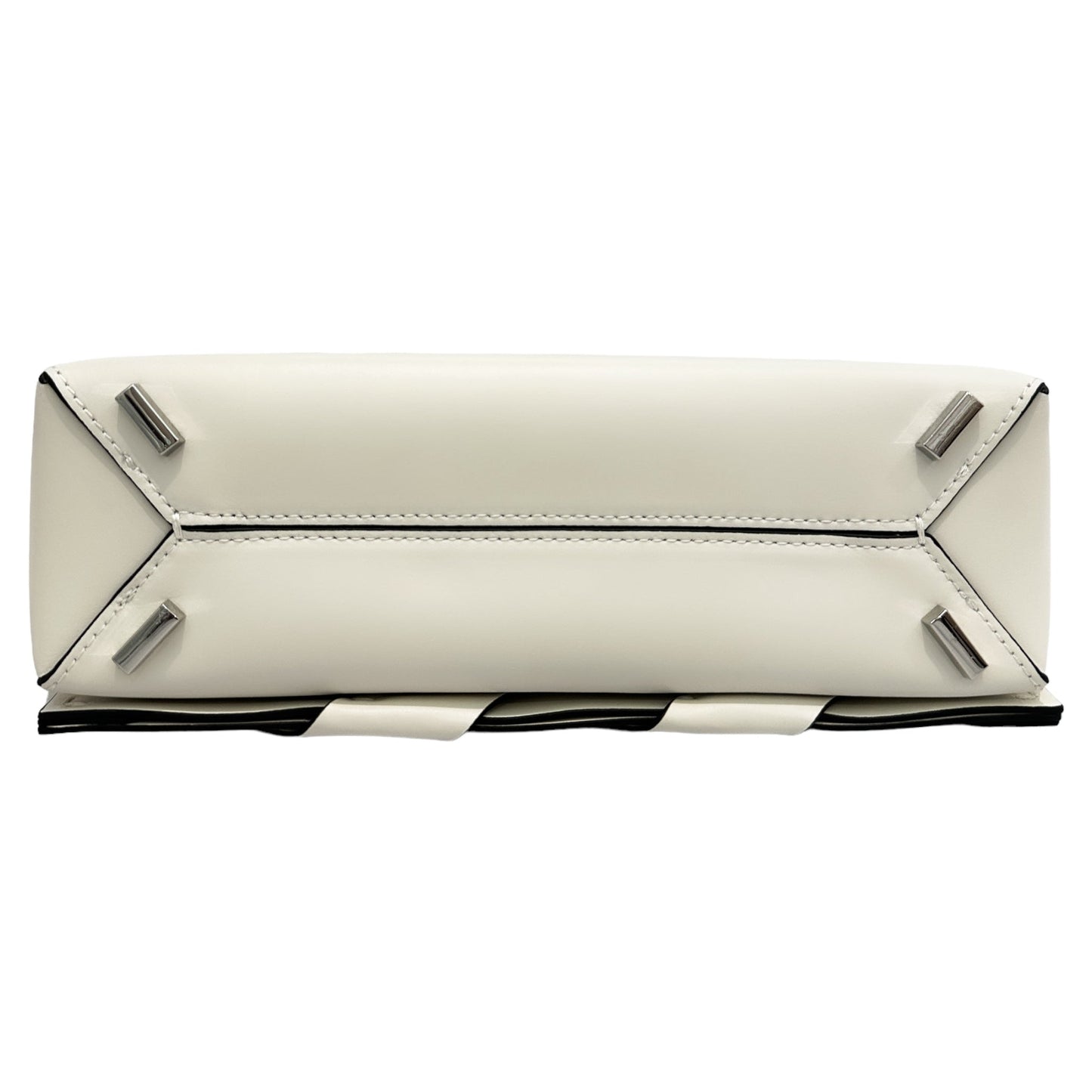 THE ZENOBIA WOVEN CLUTCH BAG