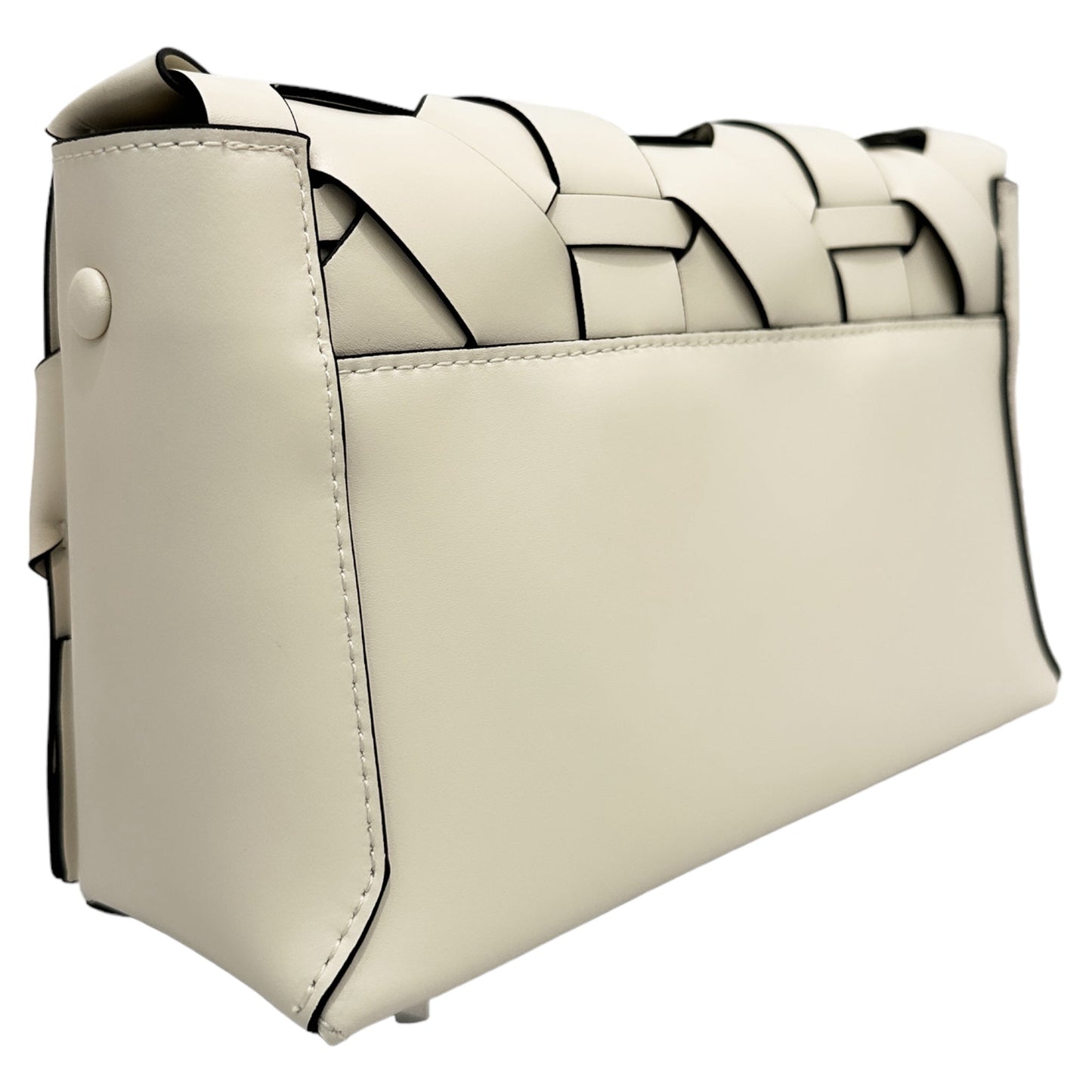 THE ZENOBIA WOVEN CLUTCH BAG