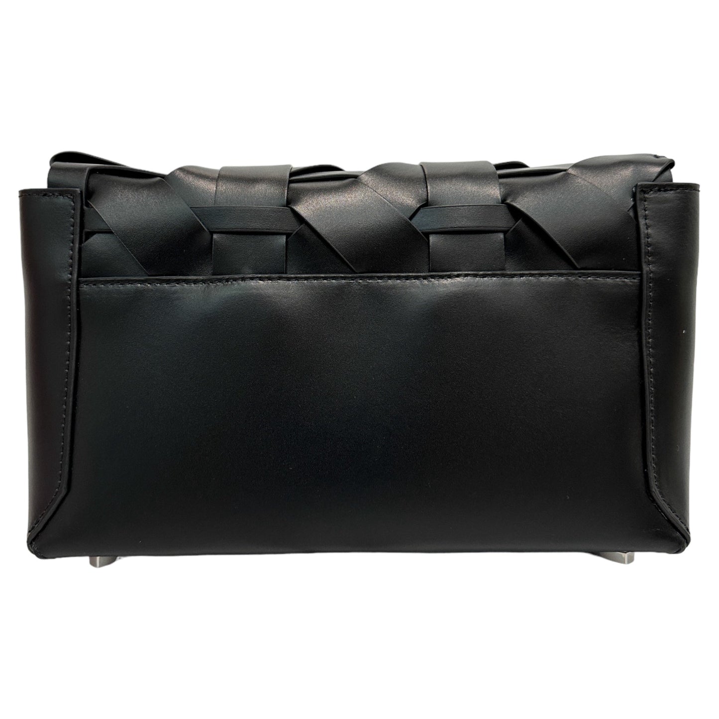 THE ZENOBIA WOVEN CLUTCH BAG