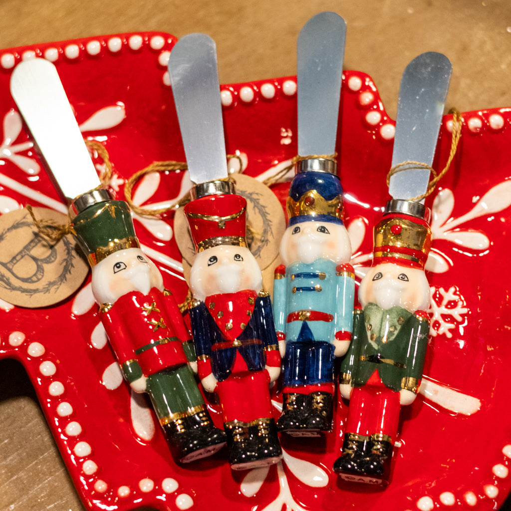 Light Blue Jacket Metal Nutcracker Spreader