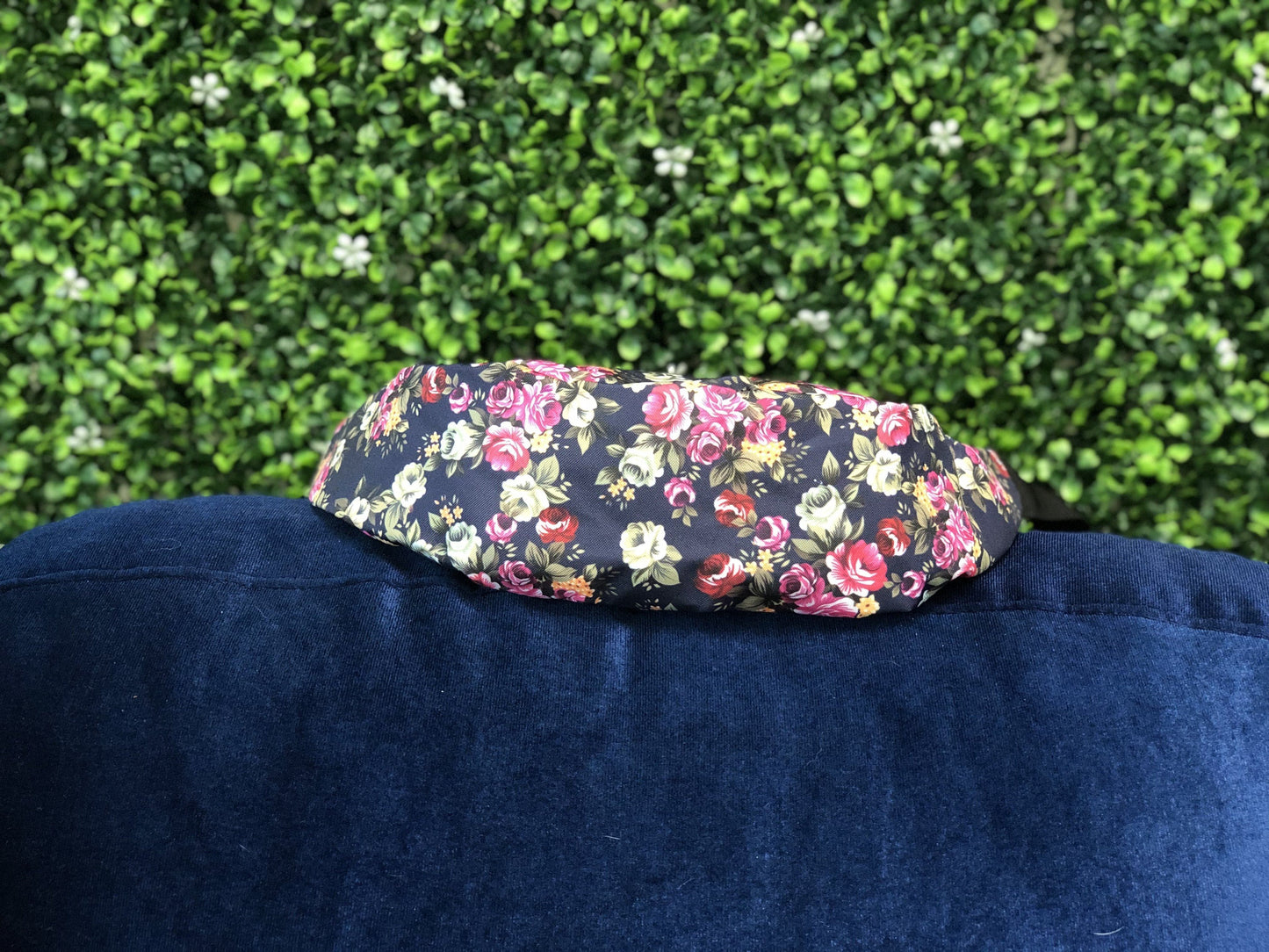 Navy Rosé Fanny Waist Bag