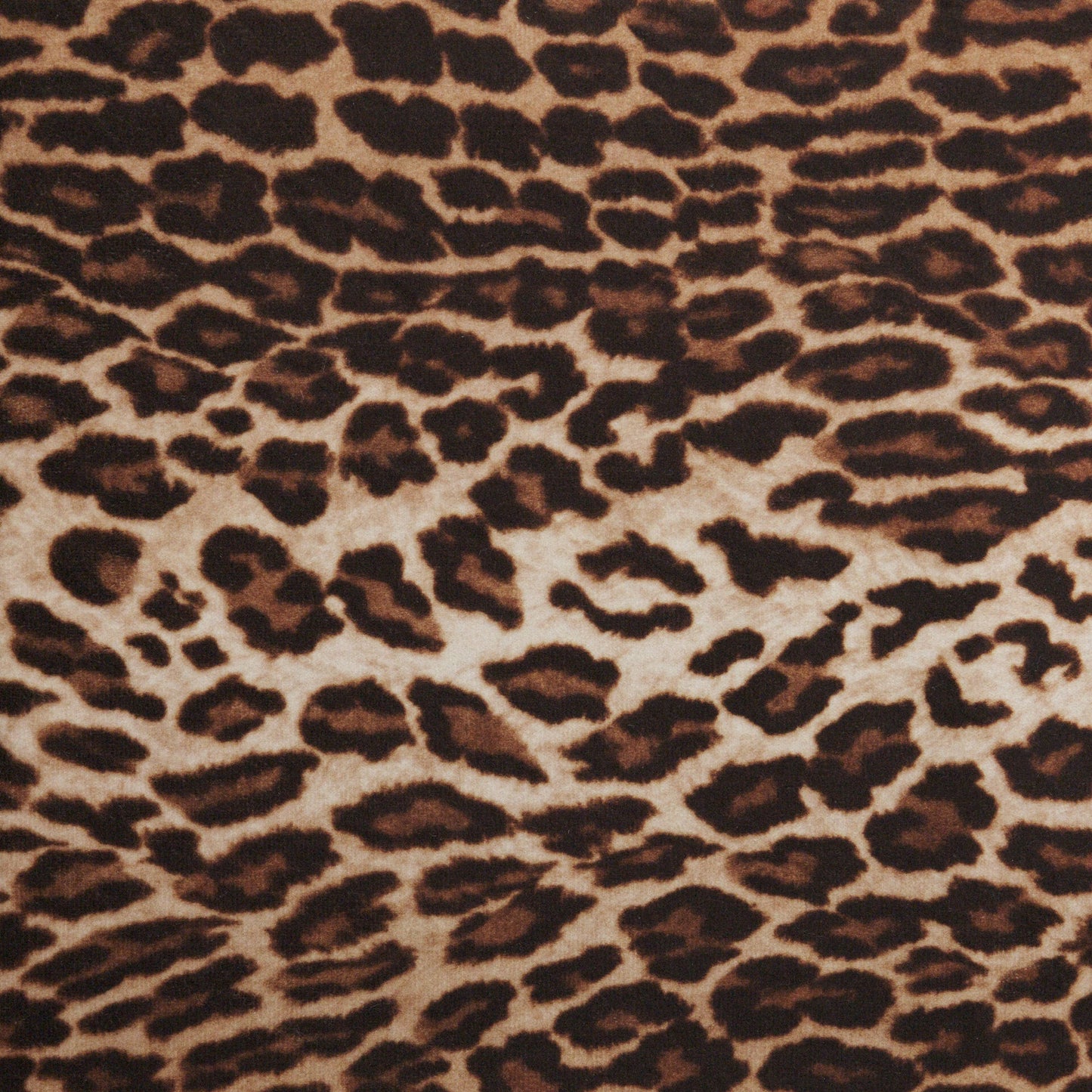 SAFARI - LEOPARD, LA ZOO SHORT PILE VELVET DRAPERY AND UPHOLSTERY FABRIC BY THE YARD