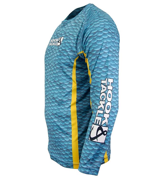 Men's Mahi Scales L/S UV Sun Outdoor Shirt