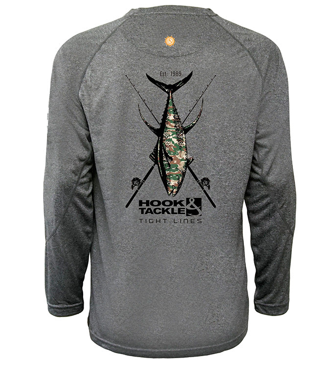Youth Camo UV Sun Outdoor Shirt (8-20)