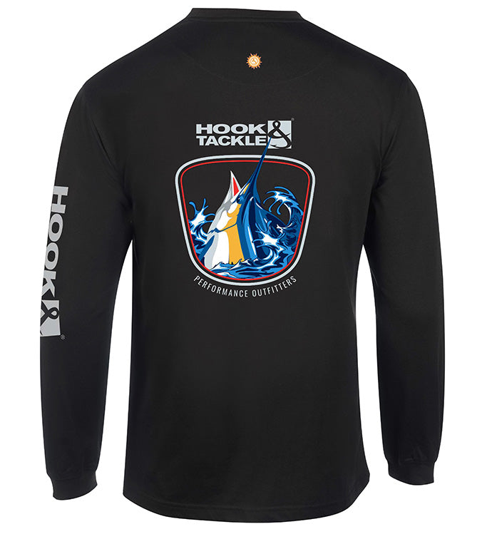 Men's Marlin Thrust L/S UV Solar T-Shirt
