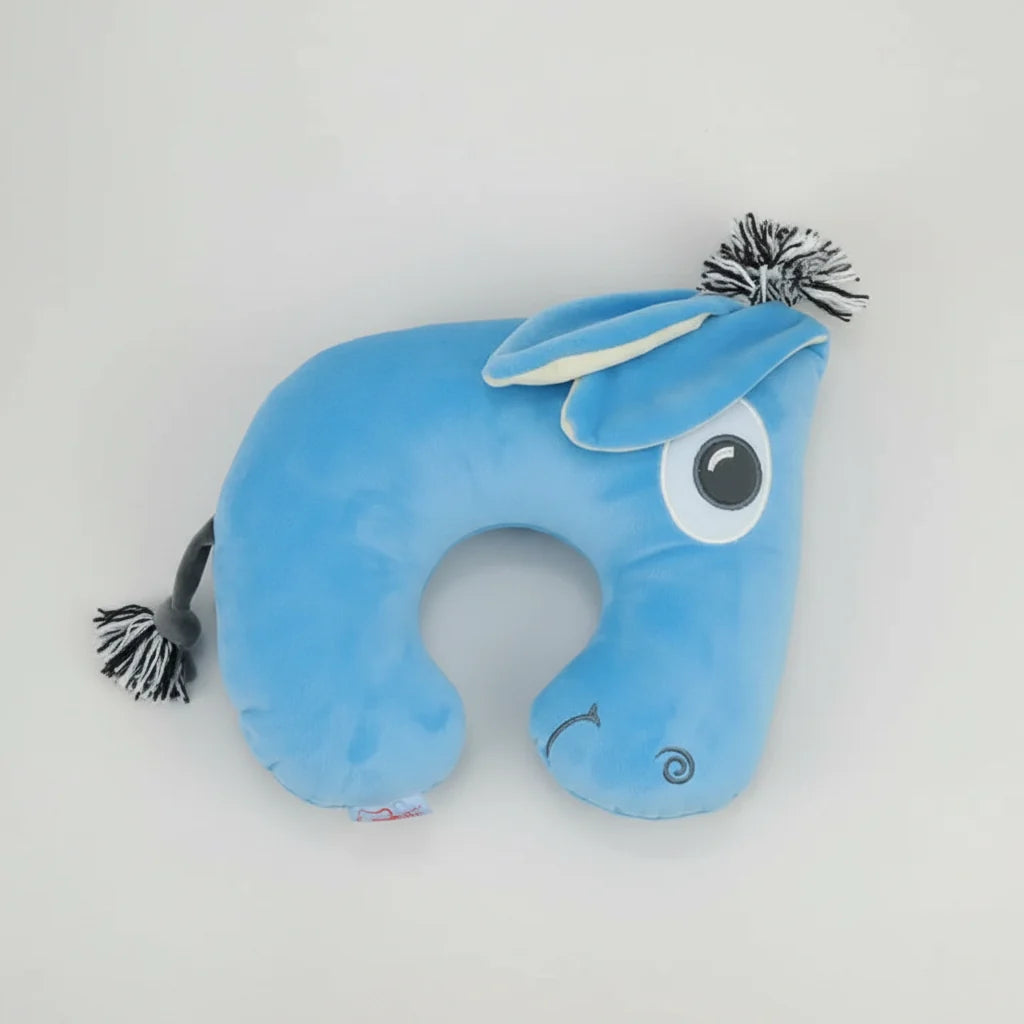 "Donkey", kid's travel pillow by Tigres