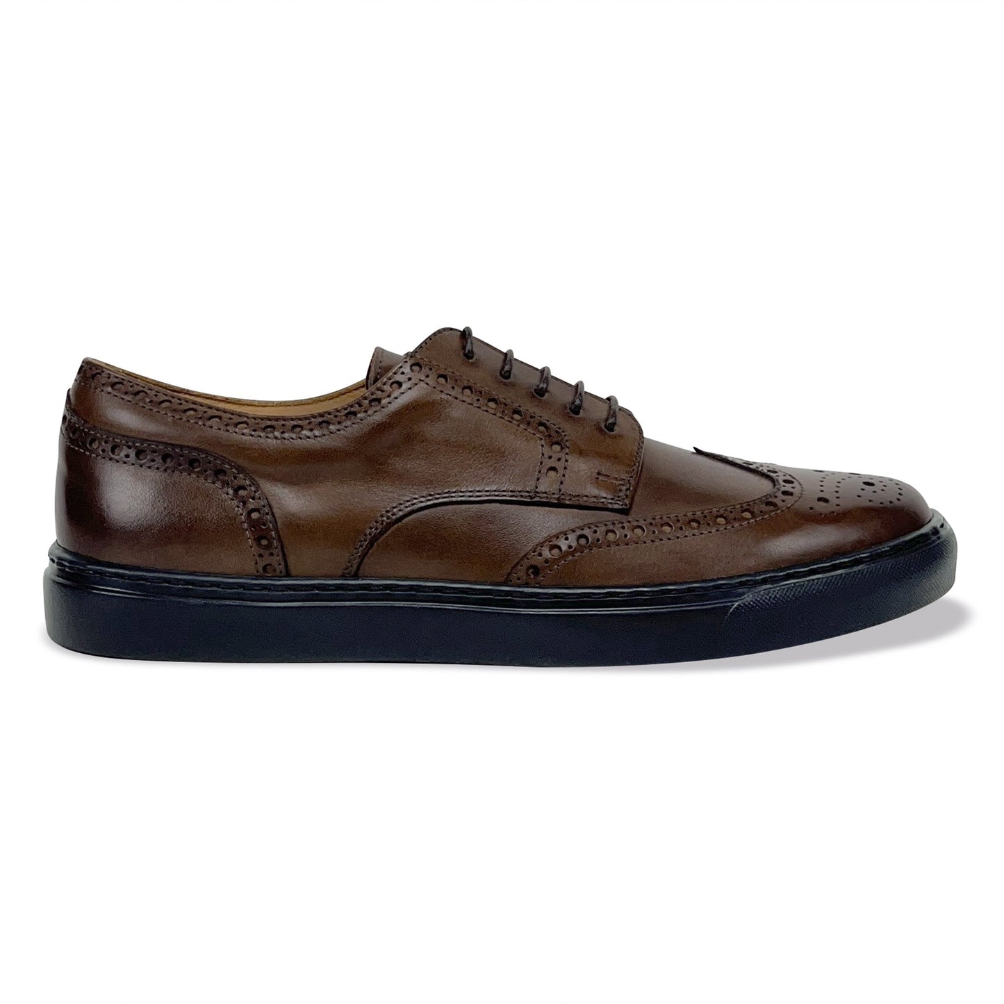 Men's Don Giovanni Wingtips - Brown Shoes