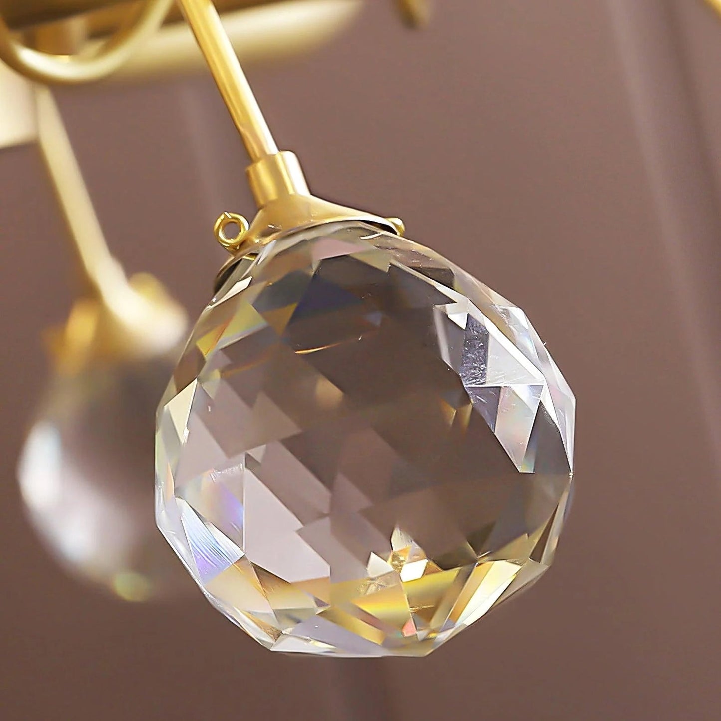 Modern Shell Glass Chandelier