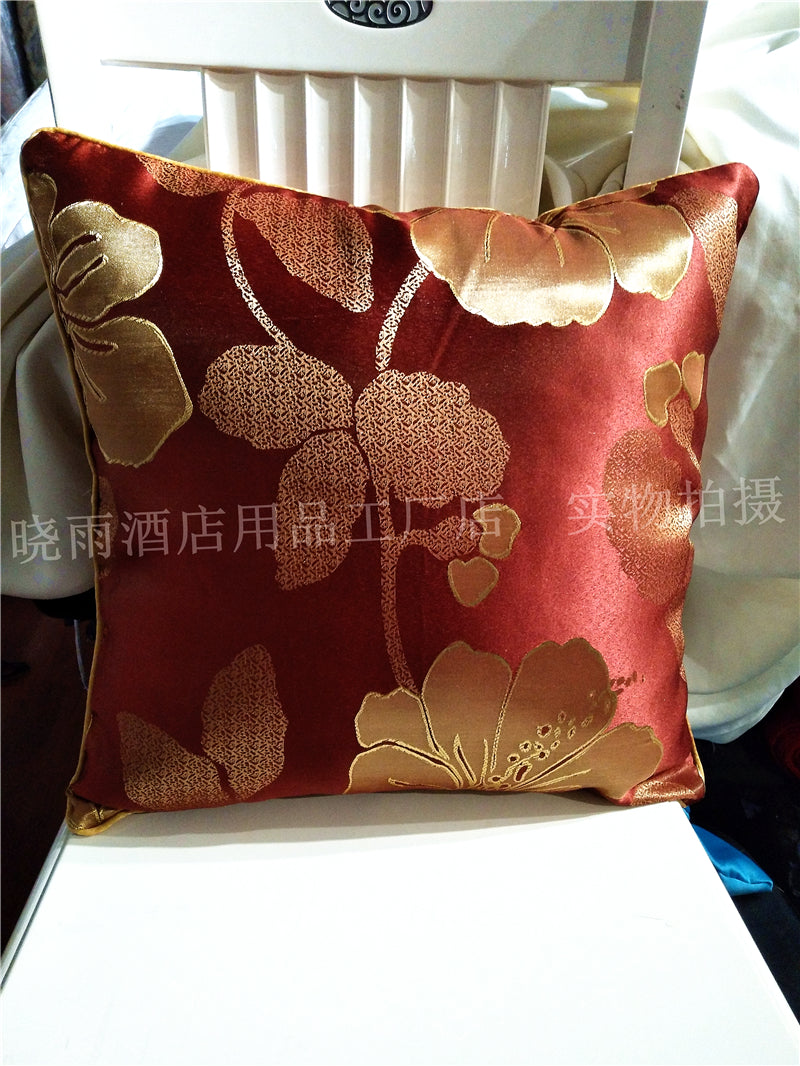 Luxury Hotel Room Removable and Washable Pillow Bed Cushion Cover & Bed Runners