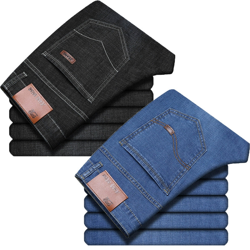 Trendy Summer Men Casual Slim Jeans