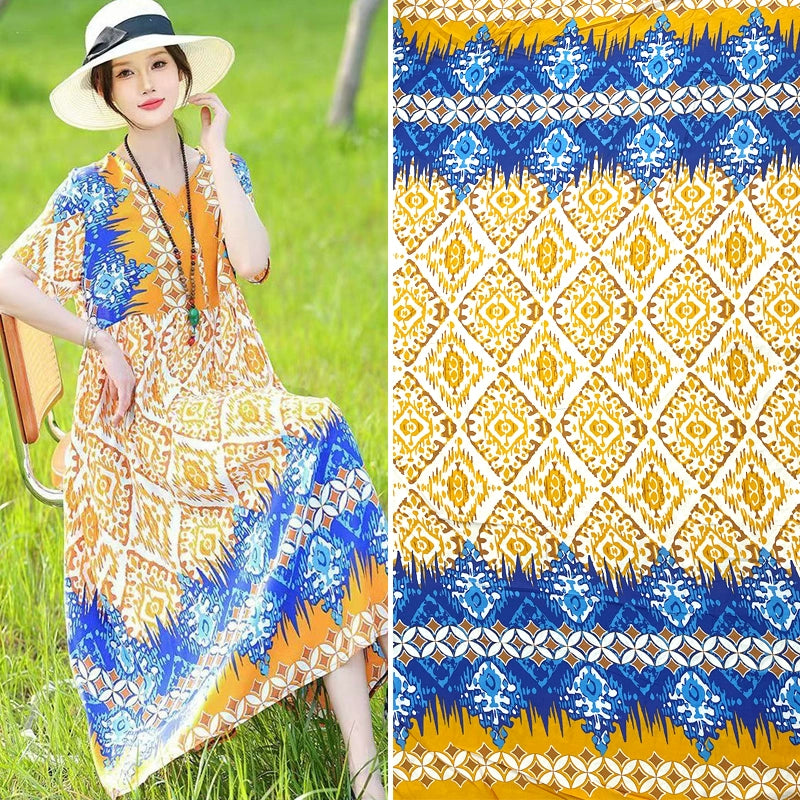 Silk Synthetic Cotton Rayon Cloth Mulberry Summer Loungewear Pajamas Dress