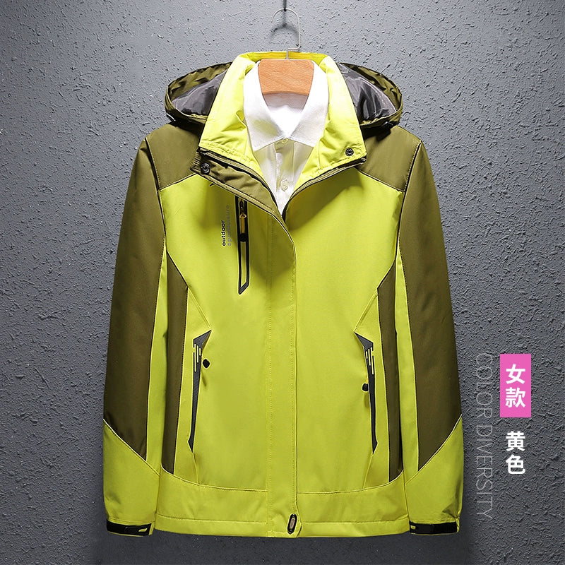 Men's Thin Outdoor Waterproof All Year Round Shell Jacket