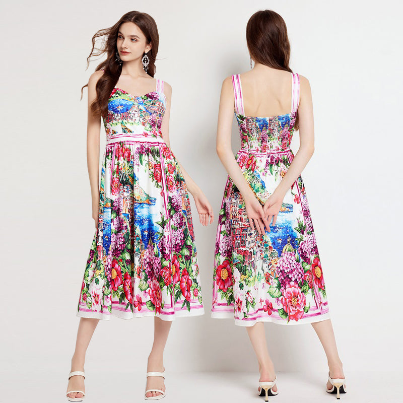 Summer Celebrity Short Sleeve Dress