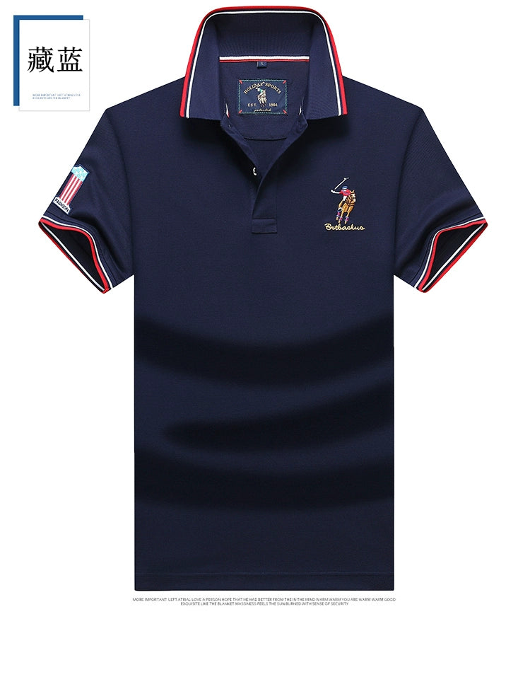 Polo Summer Pure Cotton Short Sleeve T-Shirts