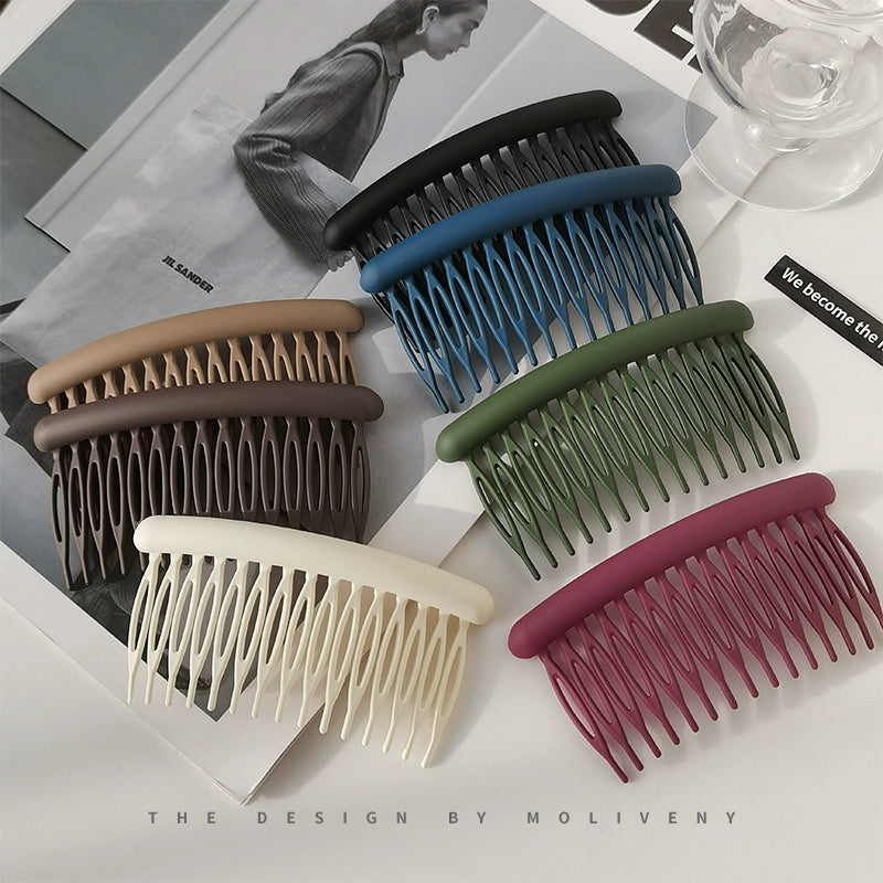 Matte Hairpin Fixed Hair Comb