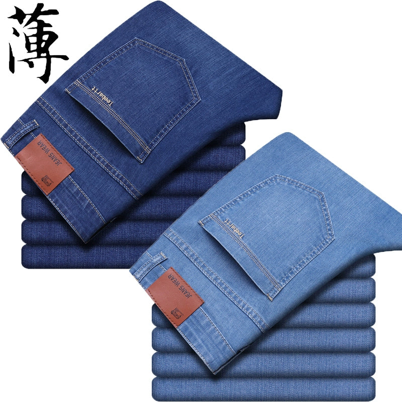 Trendy Summer Men Casual Slim Jeans